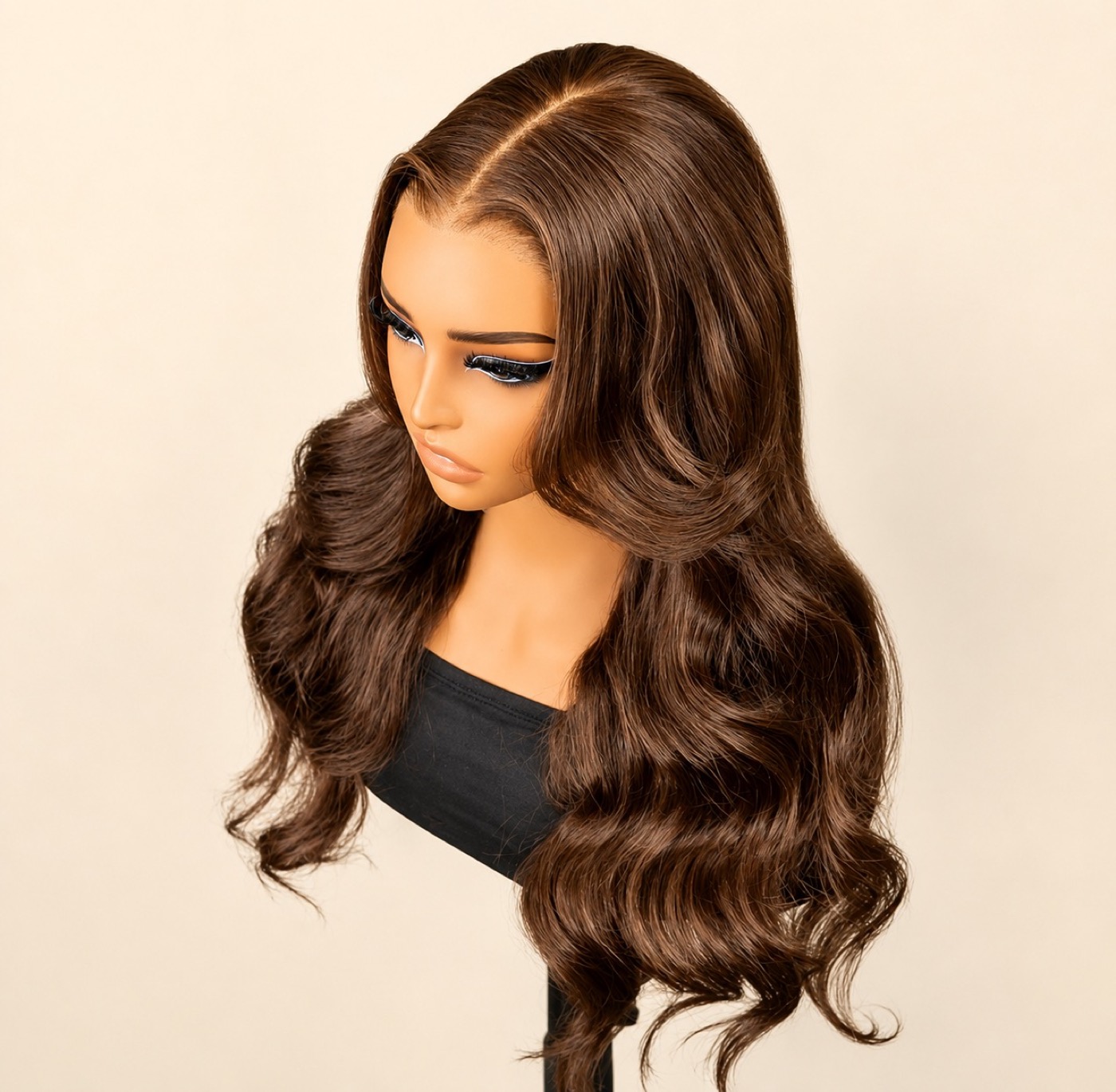 SSD Brown Body Wave Wig